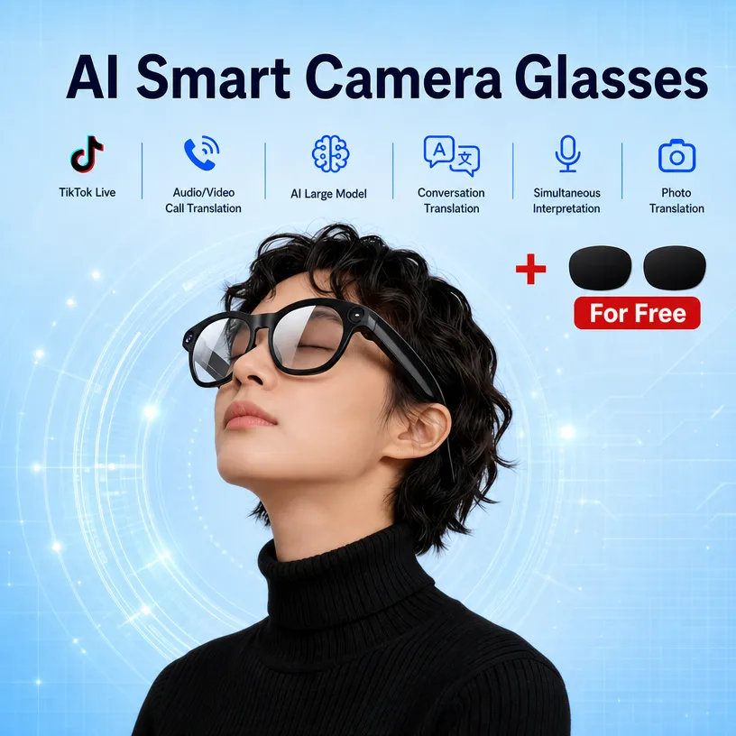 AI Smart Shooting Glasses, Sup - огляд і ціна Audio Music Free Online
