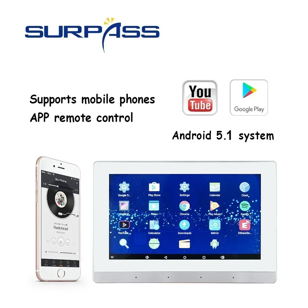 7inch WiFi In Wall Amplifier T - огляд і ціна Audio Music Background