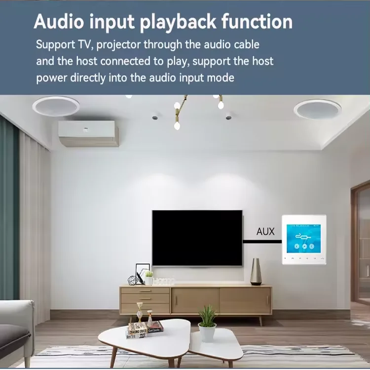 Home Bluetooth Wall Amplifier  - огляд і ціна Audio Music Background