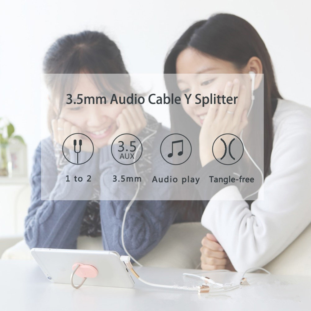 Dual 3.5mm Audio Line Aux Spli - огляд і ціна Audio Music Free Online