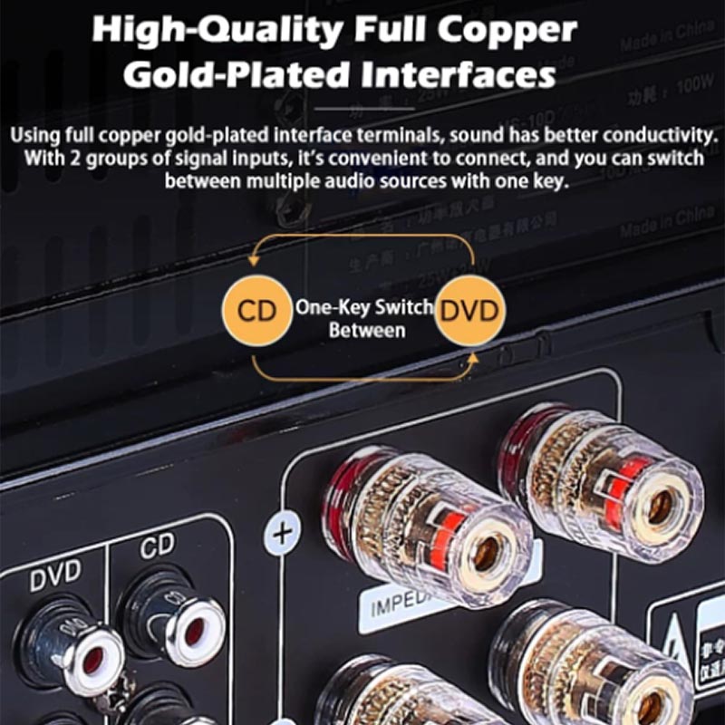 HIFI 2.1Ch Vacuum Tube Amp Blu - огляд і ціна Audio Music In Youtube