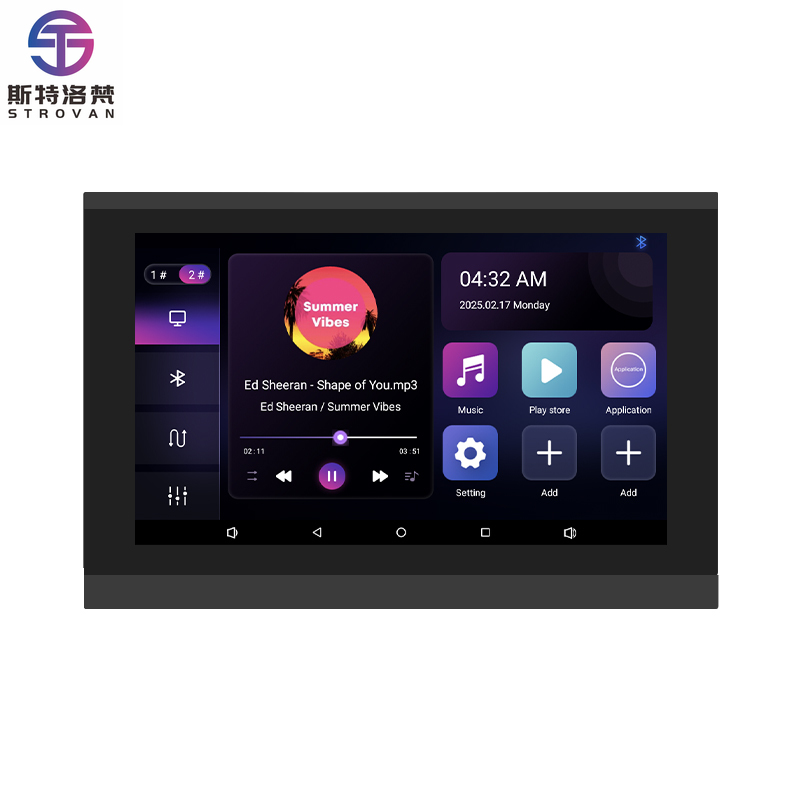 7 Inch Touch Screen 2 Zone Sma - огляд і ціна Audio Music Background
