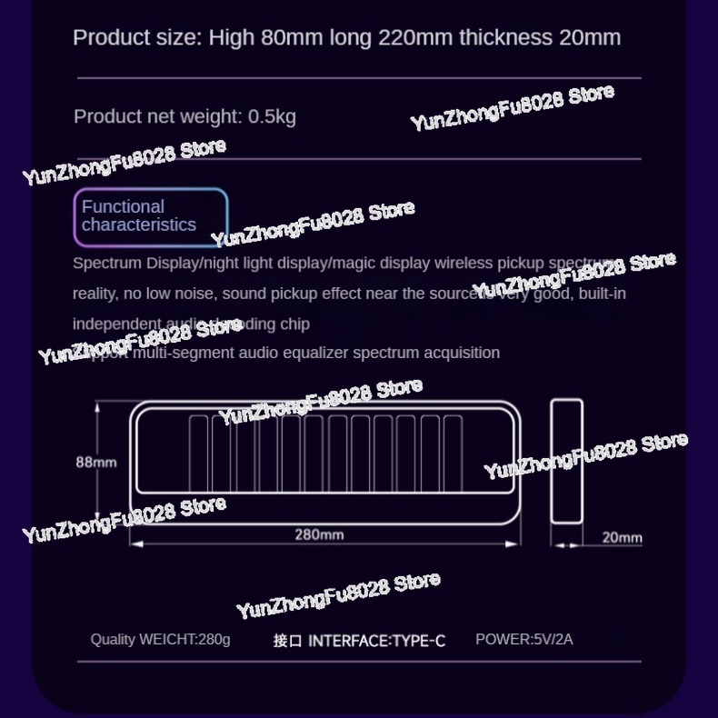 12-Bit RGB Pickup Level Light  - огляд і ціна Audio Music In Youtube