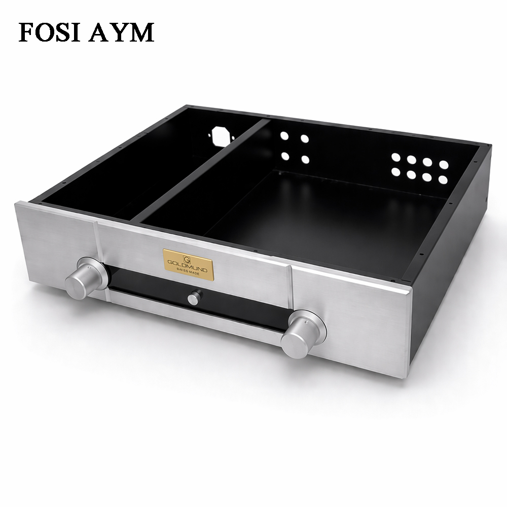 FOSI AYM 430x340x95mm Aluminum - огляд і ціна Headphone Amplifier Dac
