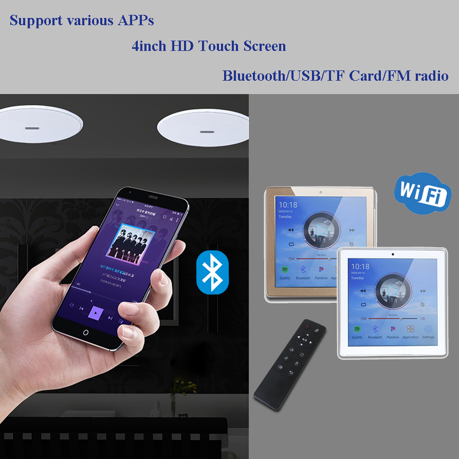 Android WiFi Bluetooth In Wall - огляд і ціна Audio Music Free Online