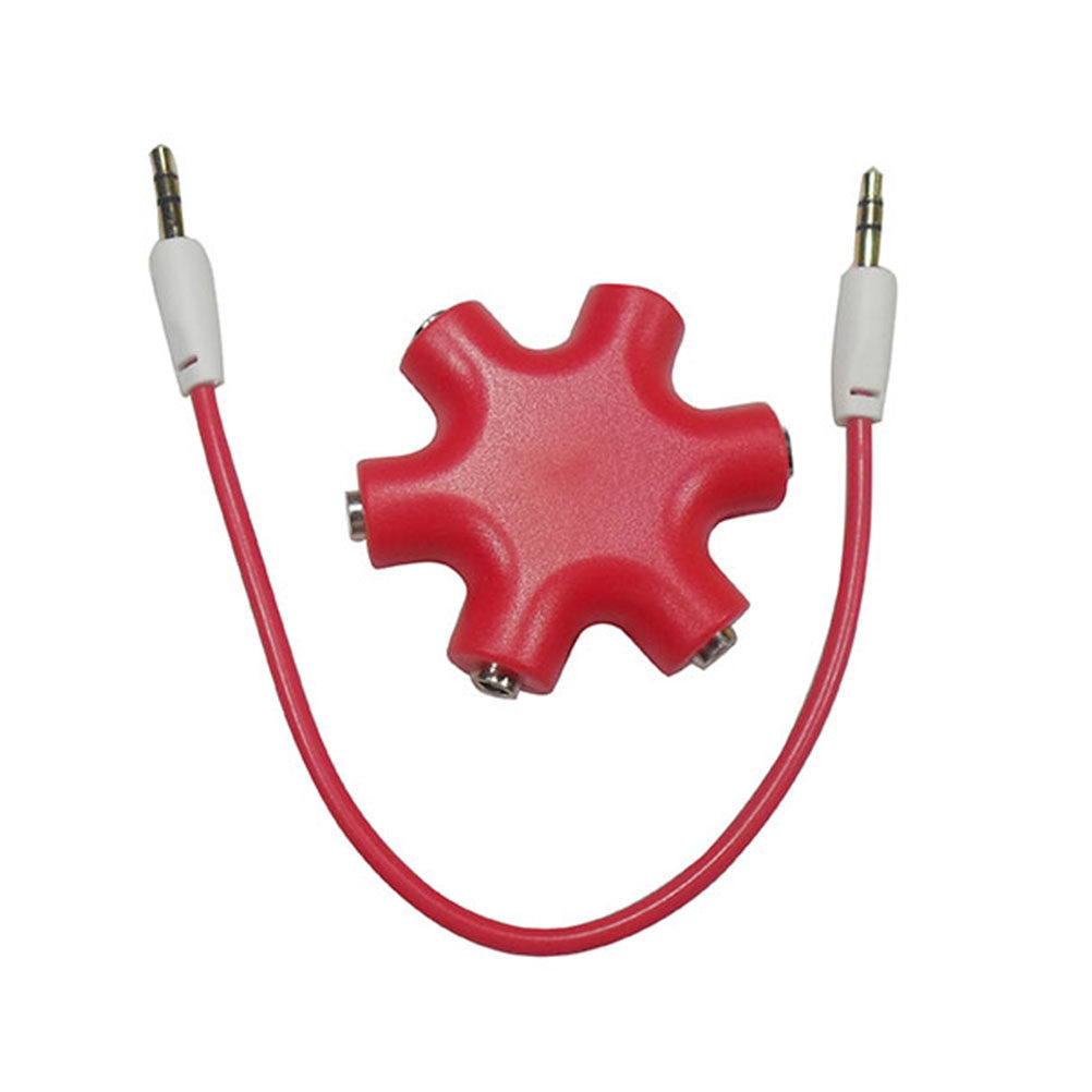 6 Port 3.5mm Earphone Splitter - огляд і ціна Audio And Music Splitter