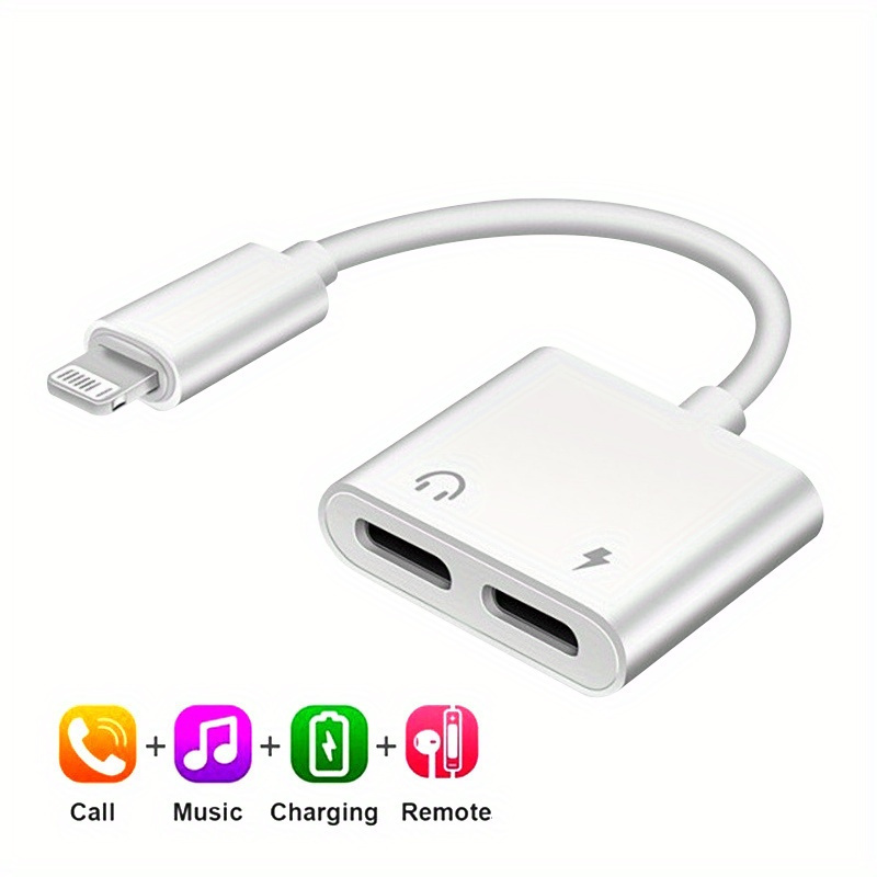 Dual‑Port 2‑in‑1 Lightning Spl - огляд і ціна Audio And Music Splitter