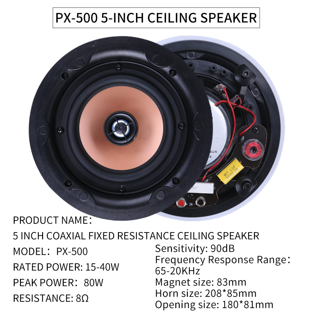 5.1 Home Theater Ceiling Speak - огляд і ціна Audio Music Background