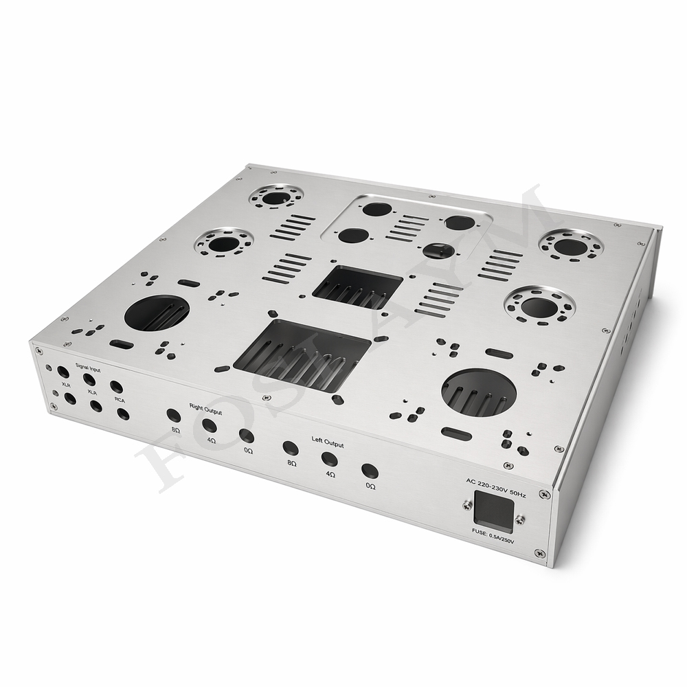 FOSI AYM 415x330x70mm Full Alu - огляд і ціна Headphone Amplifier Dac