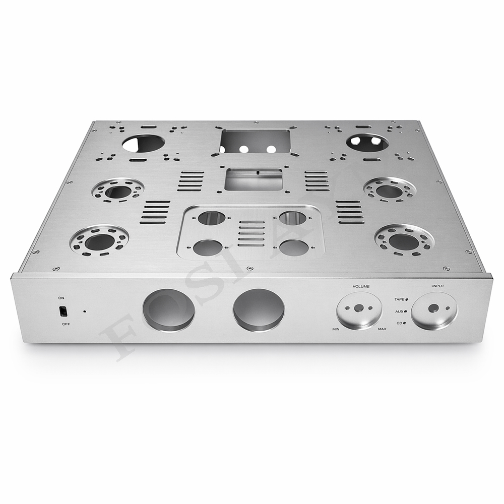 FOSI AYM 415x330x70mm Full Alu - огляд і ціна Headphone Amplifier Dac