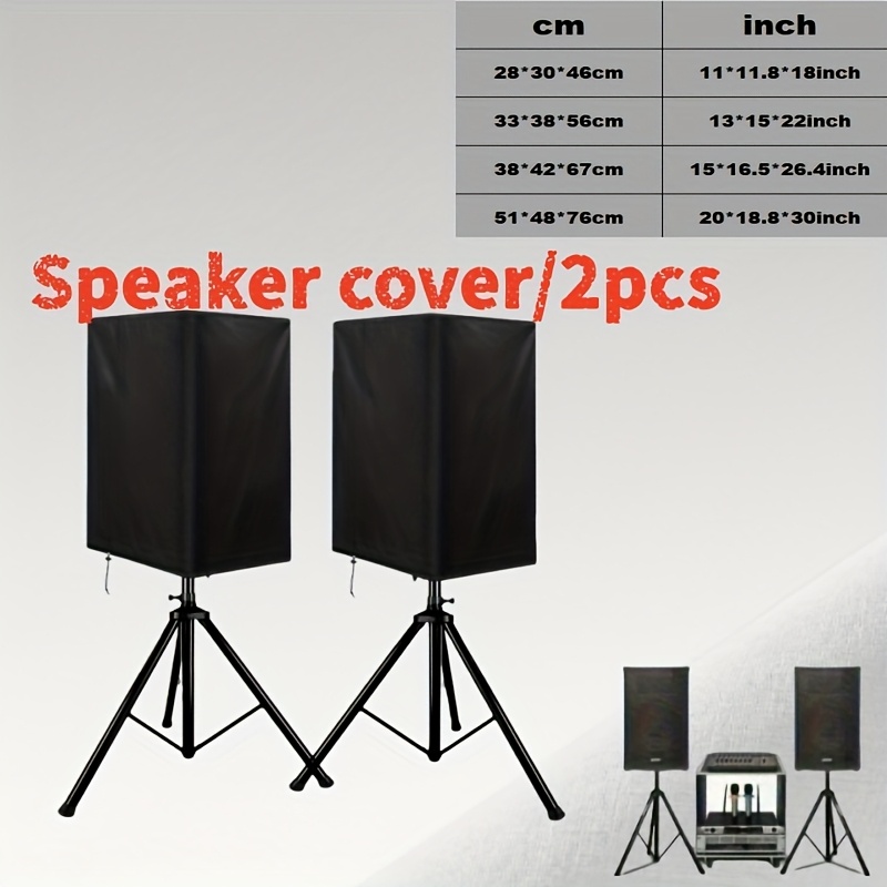 2PCS Black Oxford Cloth Speake - огляд і ціна Audio Music Only